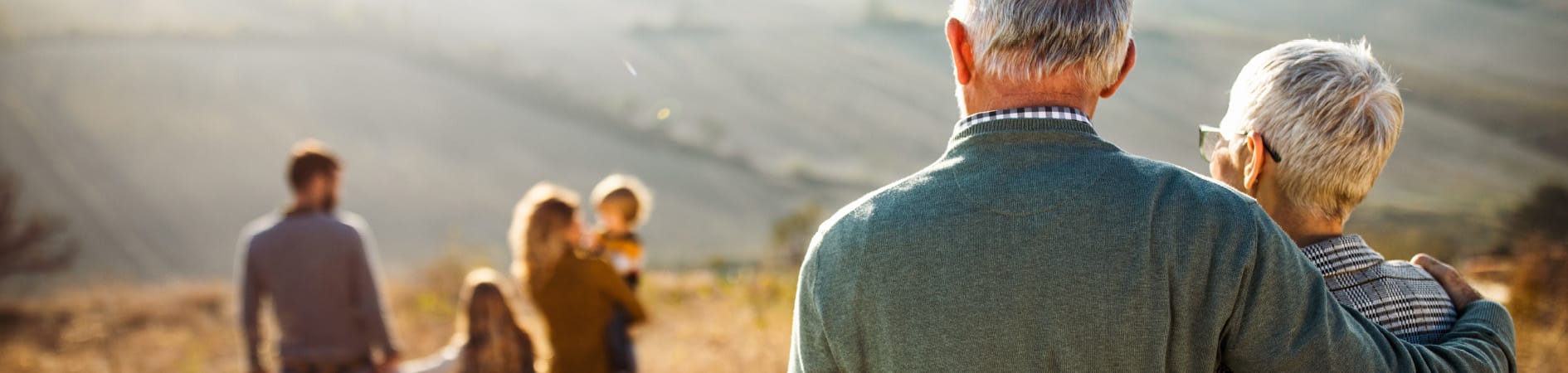 Family enjoying life